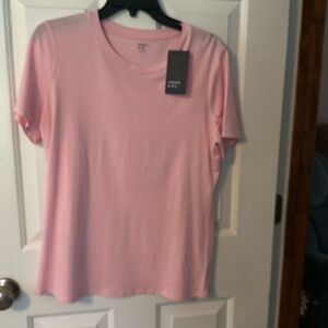 Crown & Ivy cotton top. Light pink